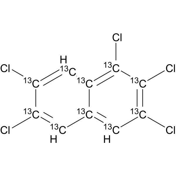 1,2,3,6,7-Pentachloro-naphthalene-13C10
